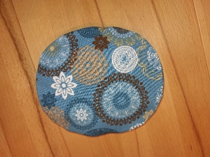 Wärmekissen, Kirschkernkissen - Mandala Muster blau (1- oder 2-teilig)